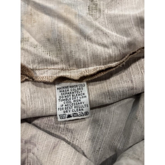 Tommy Bahama Shirt Mens L Multicolor Silk Hawaiian Floral Aloha Relax Read Des - Picture 7 of 7